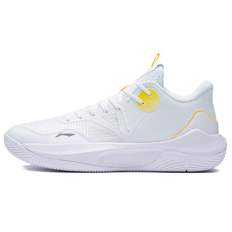 

LiNing SONIC Team LOW Cushioning Anti Slip And Wear Resistant Coverage Support Low Top Basketball Shoes White 45