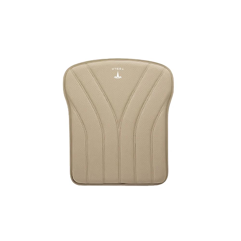 Car Sticker 2025 Hot Car Seat Pillows Lumbar Backrest Cushion Leather Seat Pads for Tesla Model 3 Y S X Roadster Juguete SpaceX