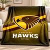 Manta dos Hawthorn Hawks Manta de Flanela Macia Aconchegante Plush Throw para Sofá Cama Leve Decoração de Casa Acampamento ao Ar Livre