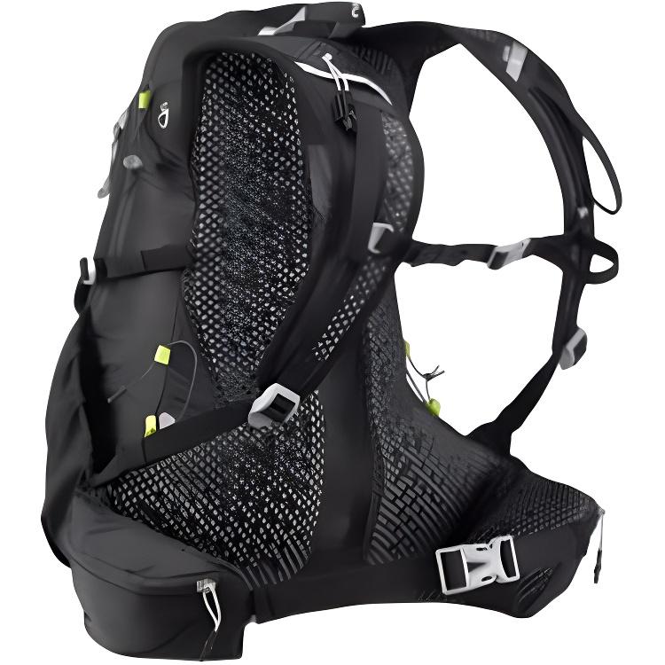 DECATHLON 17л Походные сумки Полиамид Серебристо-серый/Классический черный/Сине-кирпичный Унисекс 8616405
