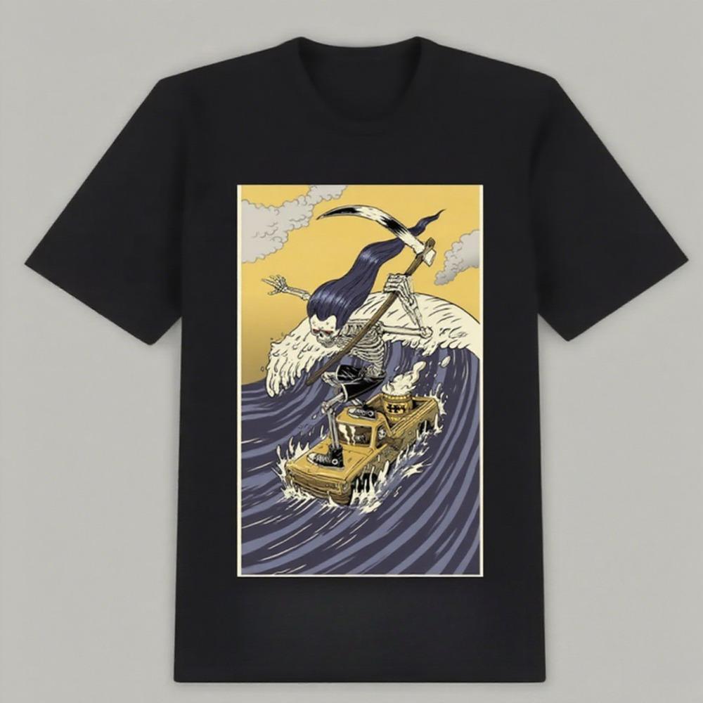 

Comfortable Light Street Daily Style Printed Best-selling Fashion Leisure High-quality Cotton Short-sleeved and Couples T-shirts S