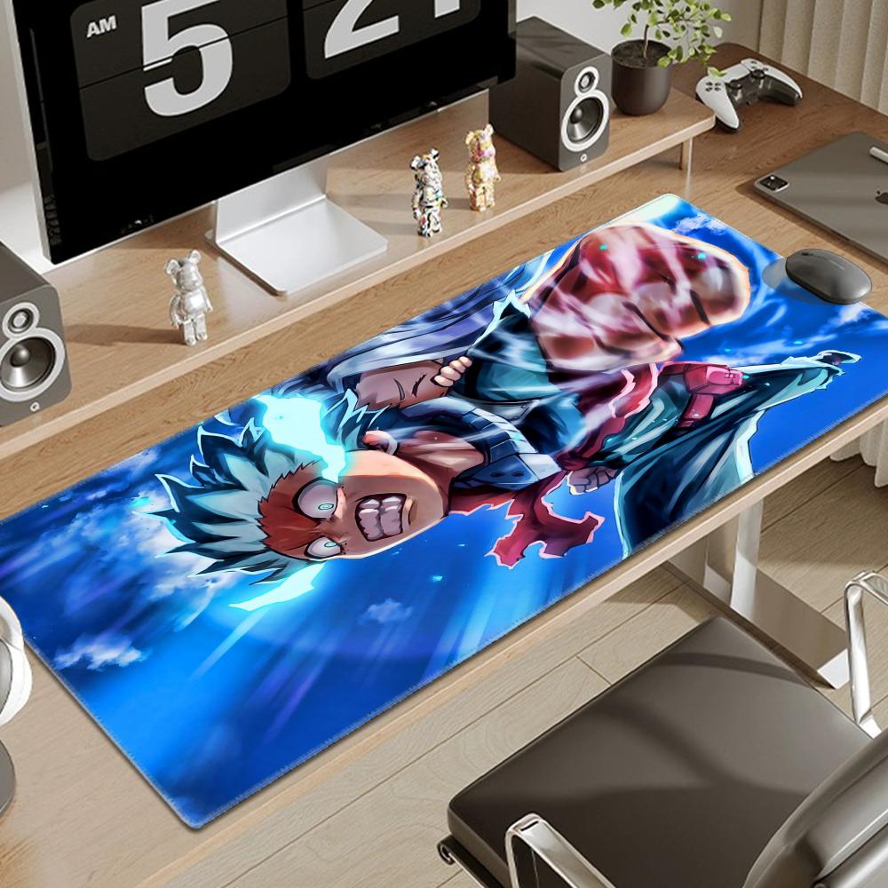 Tappetino Mouse Academia Deku Anime My Hero Gaming XL Nuovo Personalizzato Grande Mousepad XXL Tappetino Mouse Ufficio Antiscivolo Tappeto Mouse Pad