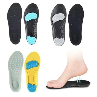 New EVA Arch Support Pads Sport Sole for Sneakers Orthopedic Insole Basketball Shoes Sweat Breathable Men's and Women's Insoles