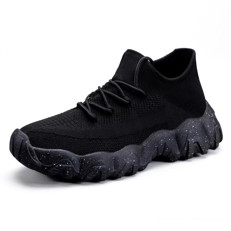 Buty Męskie, Oddychające Nie Śmierdzące Stopy Trampki Męskie Modne Skarpety Buty Flyknit Buty Casualowe