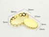 1/6 1/12  Doll House Simulation Miniature Mini Gold Tray Decorations Model Decor