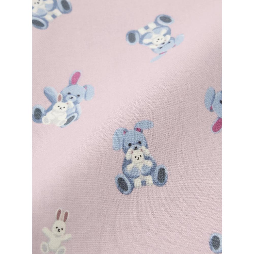 GU by Uniqlo Flanellpyjama Langärmlig Lange Hose Hase