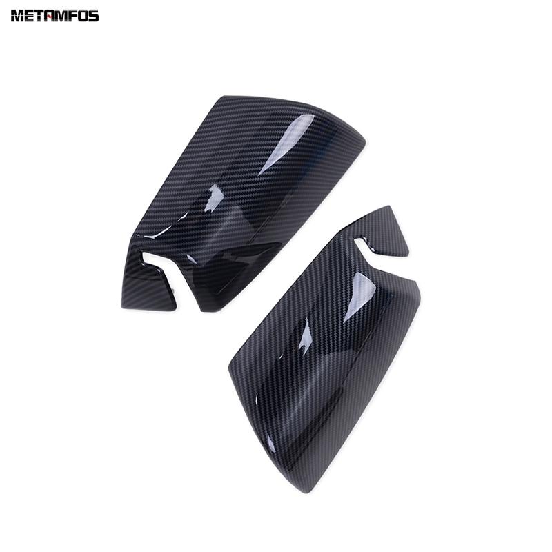 Rearview Side View Mirror Cover Trim For Kia Niro -2025 2026 Carbon Fiber Protection Cap Sticker Accessories Car Styling