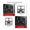 For BMW 5 Series E60 E61 2005-2010 Carbon Fiber Interior Air Outlet Trim Decal