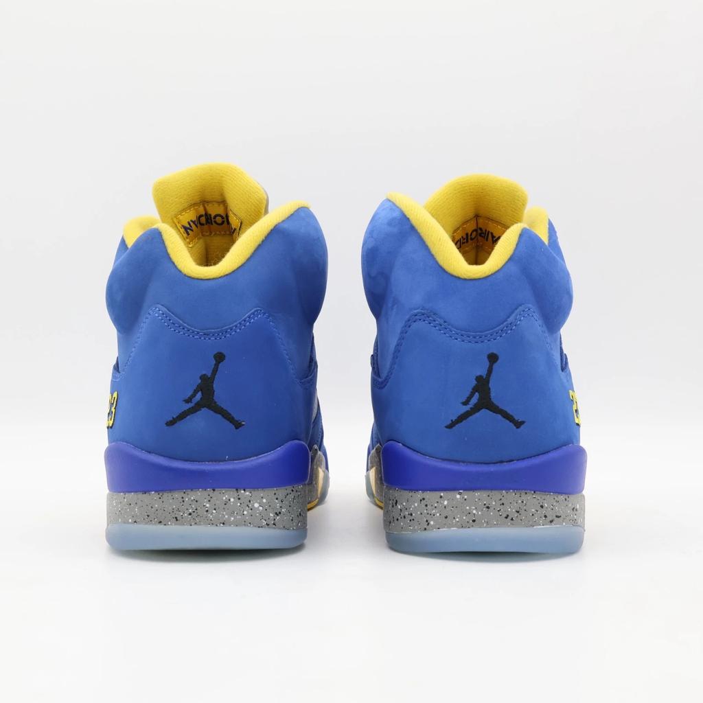CD2720-400 Nike Air Jordan 5 Retro Laney Varsity Royal Blue Yellow Maize (Men's)