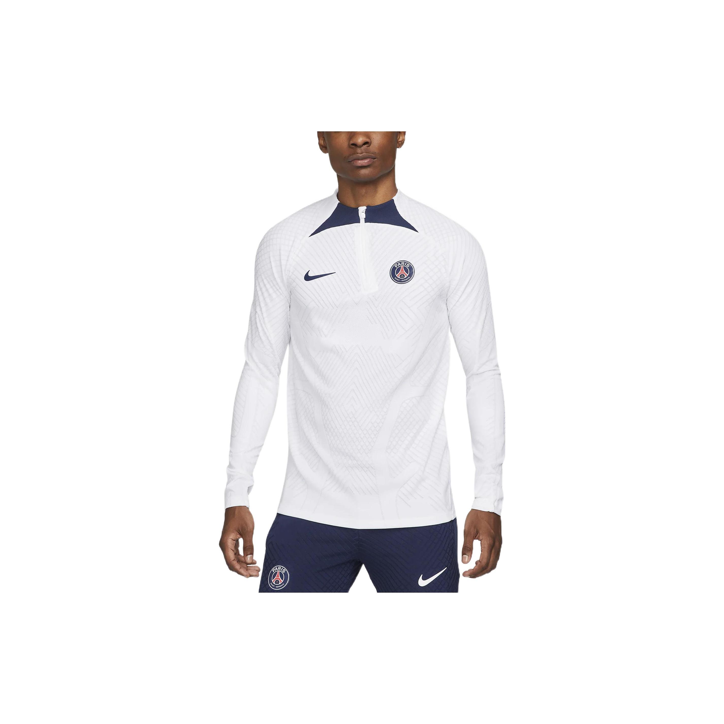 

Мужские белые футболки Nike для футбола, умеренный прямой крой DM2283-101 S