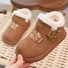 Girls' and Boys' Winter Boots, Fleece-Lined, Soft-Soled, 2025 New Arrivals