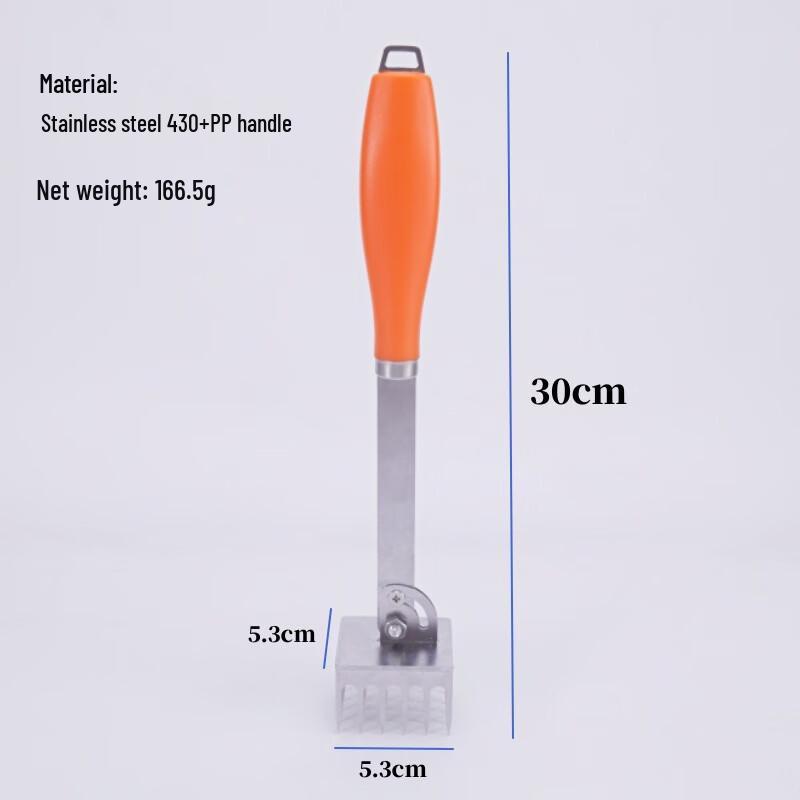 

ZISIZ Stainless Steel Meat Tenderizer