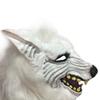 Halloween Horror Savage Wolf Head Mask Masquerade Fluffy Headgear Decoration