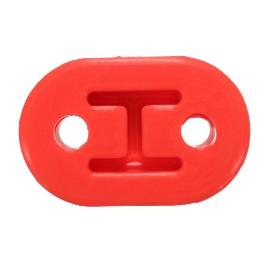 Tail Pipe Mount 2 Holes High Strength Rubber Exhaust Tail Pipe Holder for