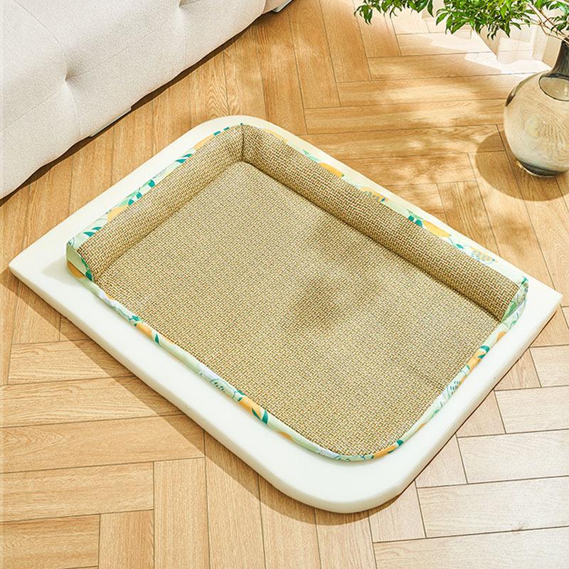 Cat Nest Cool Mat Mat for Cat Sleeping with Summer Cooling Sleeping Pad Dog Bed Summer Ice Pad Four Seasons Universal Dog Mat