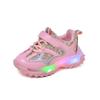 New Girl Sneakers Fashion Comfort Child Shoes Anti Slip Soft LED Lights Boy Shoes Trendy Spring Girl Shoe Simple Casual Shoe