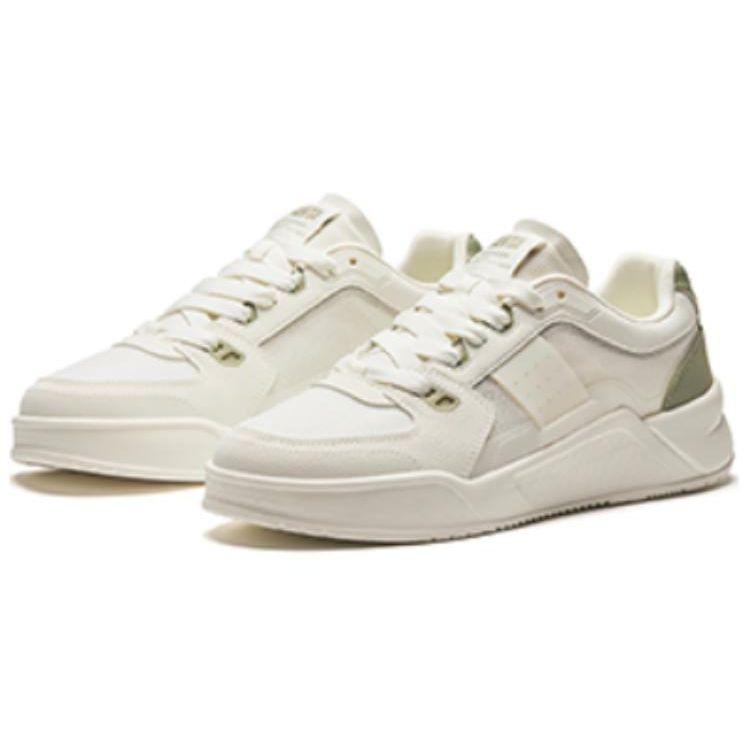 Anta Trendige vielseitige stoßdämpfende, verschleißfeste Low-Top-Sneaker Herren-Sneaker Weiß Grün 112428013-1