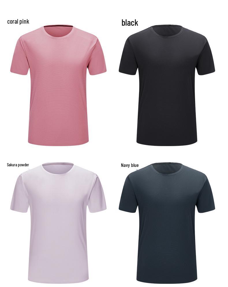 Women's Quick-Dry Short Sleeve T-Shirt - Summer Cooling, Breathable, Lightweight Sportswear