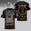 Def Leppard Tour 2026 Signature 3D T-Shirt