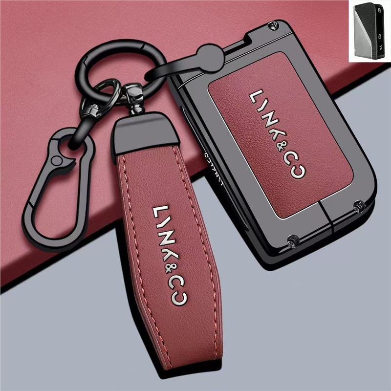 Lynk & Co 03 Key Case for Models 01/05/06/07/08/09/Z10/Z20 - Car Key Shell & Bag