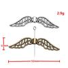 Angel Wing Beads Spacer Small Hole Butterfly Charms For Spiritual Jewelry