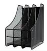 1pcs Triple hollow metal mesh material miscellaneous file frame file holder desktop file storage office supplies