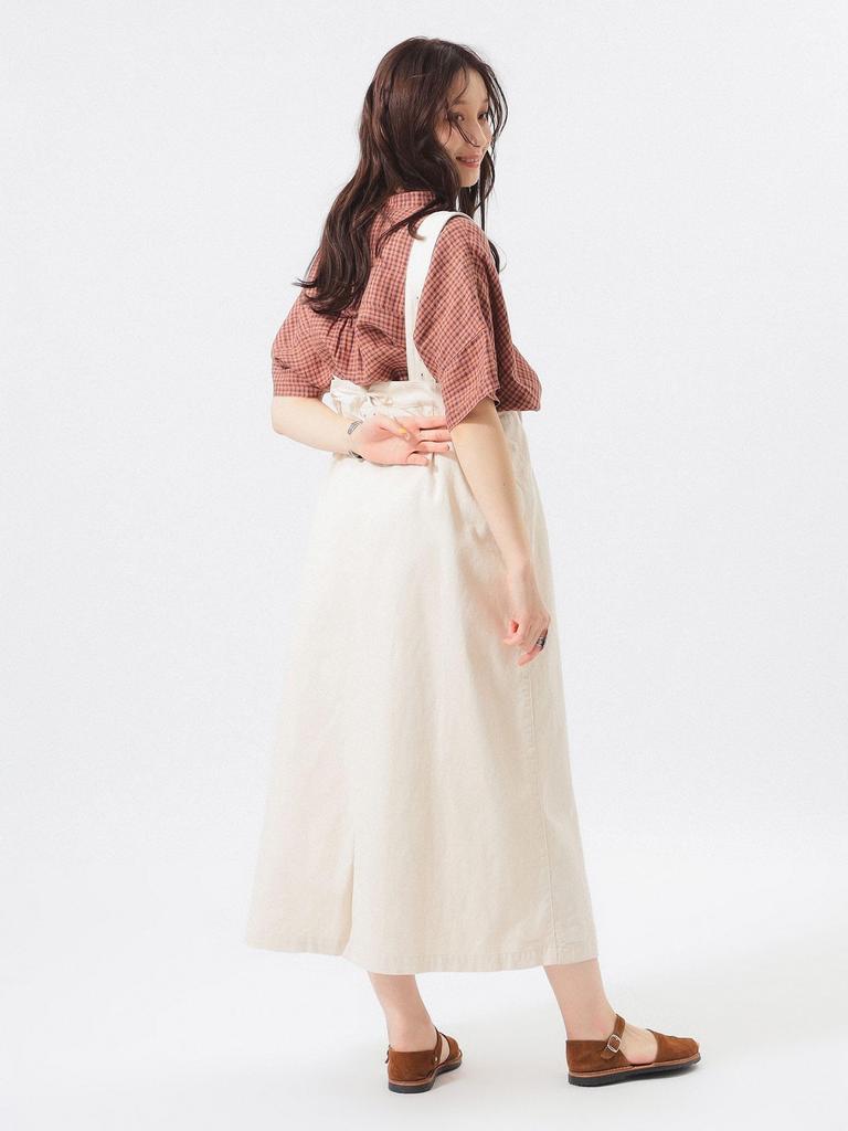 Beams Boy Women's O.C/Twill_Mrn_OP Dress, Natural Free, 13260206791