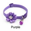 Colorful Cute Collar for Cats and Dogs Flower Bell Adjustable Collar with Bell Collar Pet Supplies 7 Colors Are Available