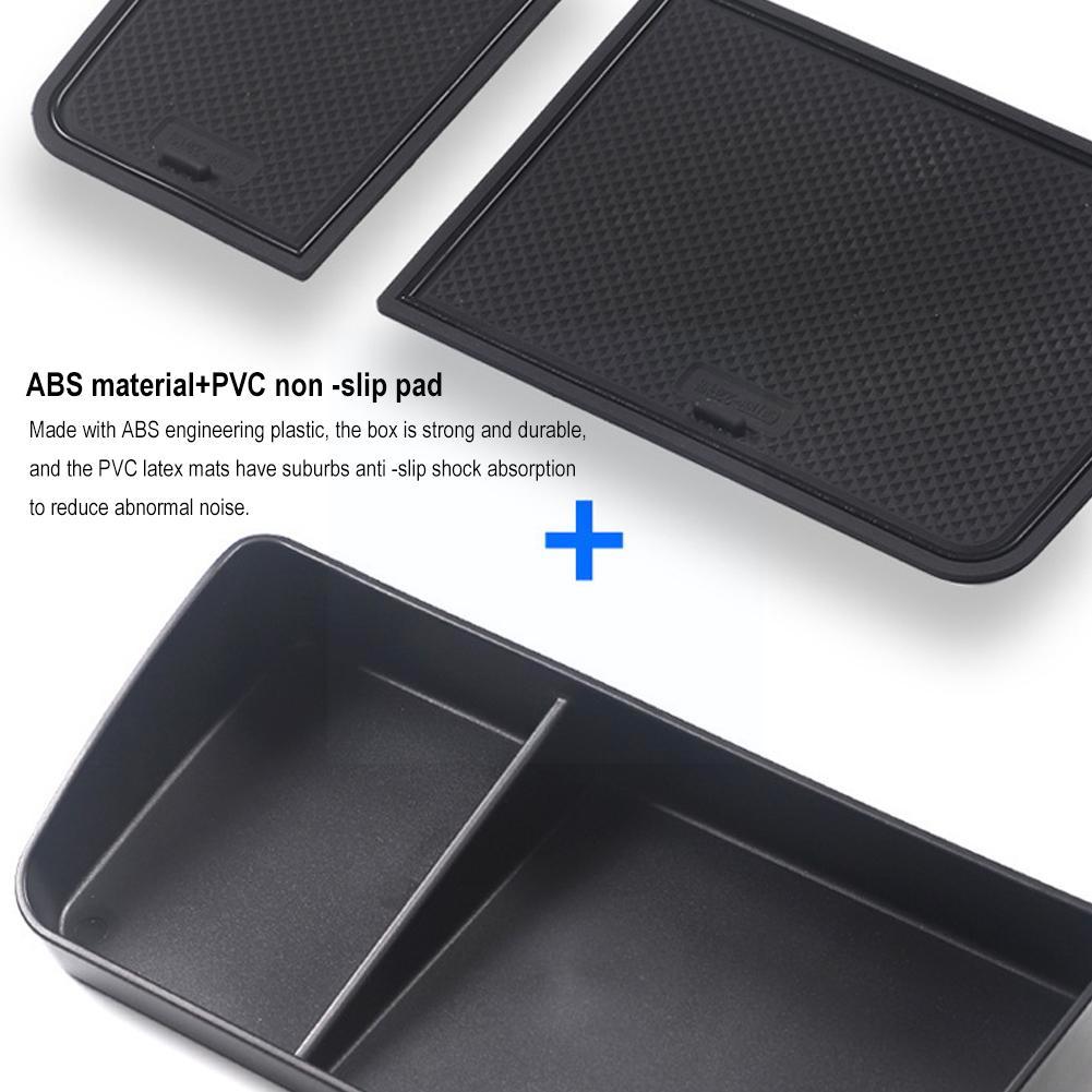 Do schowka na desce rozdzielczej Toyoty Corolla Cross, tacka samochodowa, schowek na desce rozdzielczej za konsolą, plastikowy organizer na ekran.