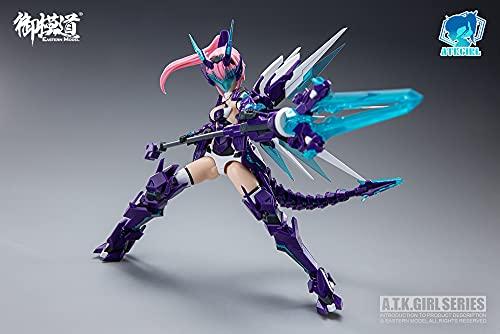 Doyusha Eastern Model ATK Girl Four Sacred Beasts Blue Dragon 1/12 Scale Pre-Colored Plastic Model Kit, Approximately 16cm Tall