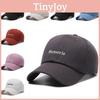 Letter Embroidered Memorie Baseball Cap Round Top Breathable Hat Gift Adjustable
