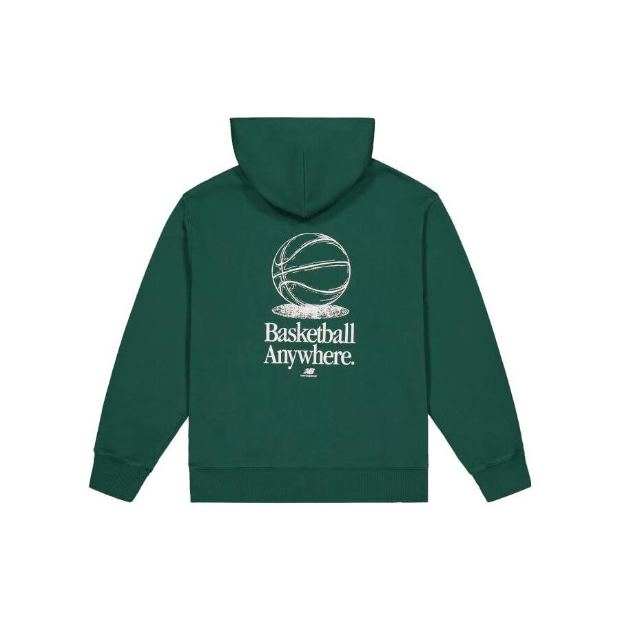New Balance Hoodie Asia Sizing Green Men s MT33586-TFN L