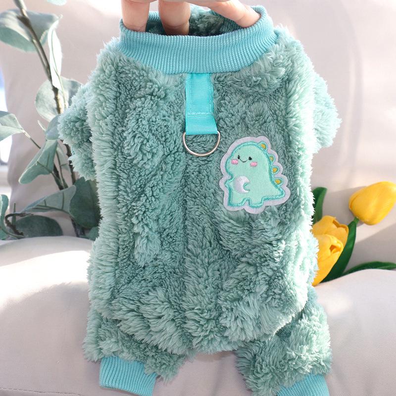 Winter Four-Legged Dog Clothes for Small Breeds: Bichon, Teddy, Pomeranian, Schnauzer