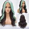 Blonde Body Wave Synthetic Wigs For Women Long Wave White Lolita Cosplay Party Natural Heat Resistant Hair Pelucas De Mujer