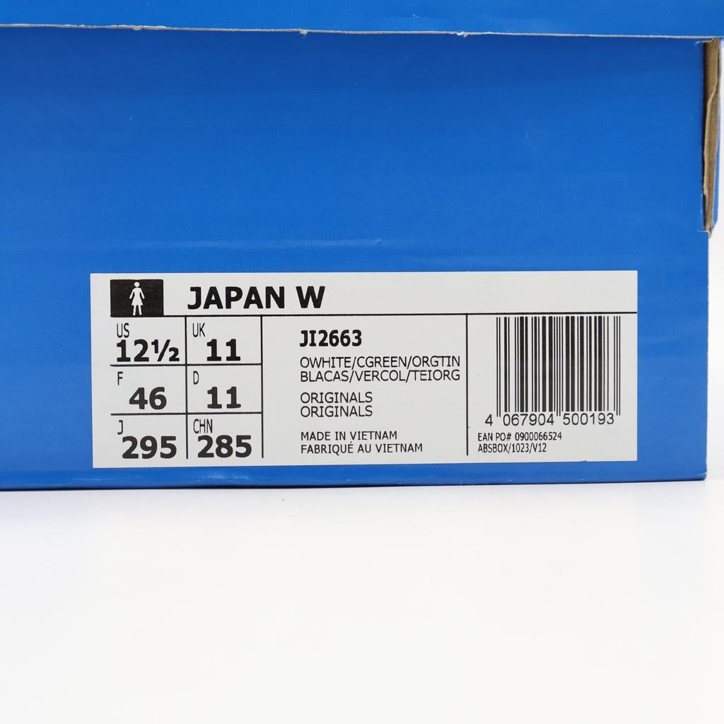 JI2663 adidas Originals Japón Blanco Crudo Verde Universitario Tinte Naranja (De las mujeres)
