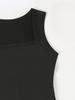 2024 Square Neck Seamless Yoga Jumpsuit with Flared Pants