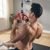 V-Shaped Handle with Textured Grips Ergonomic for Strength Training, Athletes