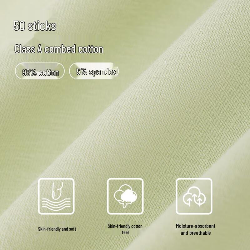 Duoduo Cotton Men's Antibacterial 4-Pack Boxer Briefs