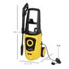 1800W High Pressure Washer, 150 Bar Pressure, 510 L/h Flow, High-Performance Portable Power Washer Jet Wash Cleaner with 6M Hose