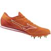 Zapatillas de Atletismo 2 Actividades de Club Ligeras Clavos de Atletismo de Corta Distancia para Pistas de Menos de 800m Naranja x Blanco cm 2E [Mizuno]