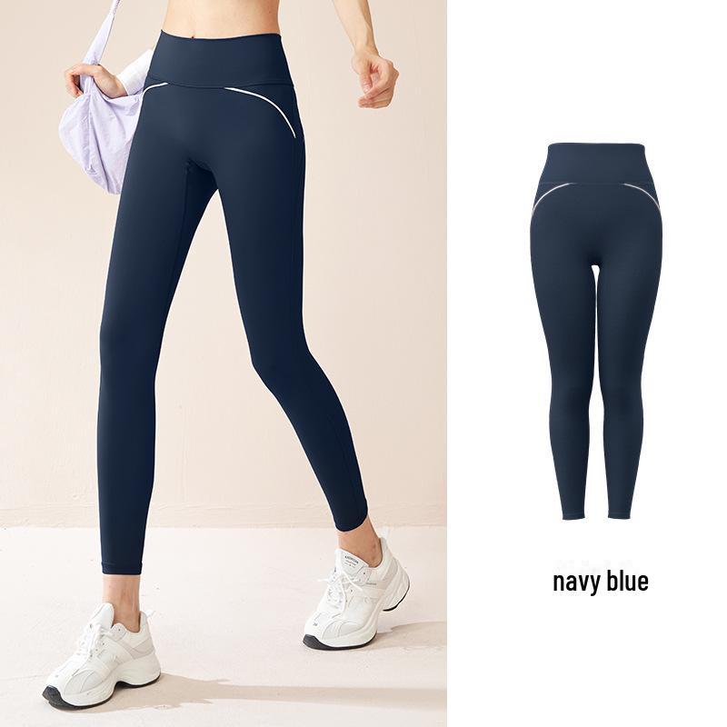 

Juyitang Seamless Nude High-Waist Yoga Pants: Slim, Elastic, and Comfortable L