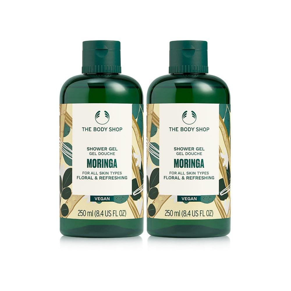 [The Body Shop] Moringa Shower Gel Body Wash 250ML Duo Set