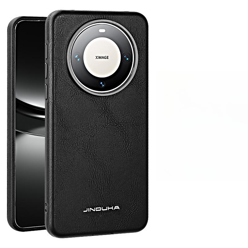 A Luxurious Magnetic Anti-drop Business Leather Case for The All-inclusive Huawei Mate60pro Phone Case, Pura70pro