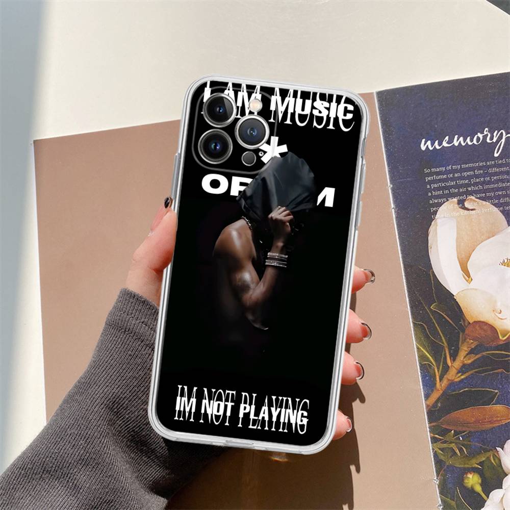 O-Opium Rap Playboi Carti For IPhone 17 16 15 14 13 12 11 Pro Max Plus Phone Case High End Silicone