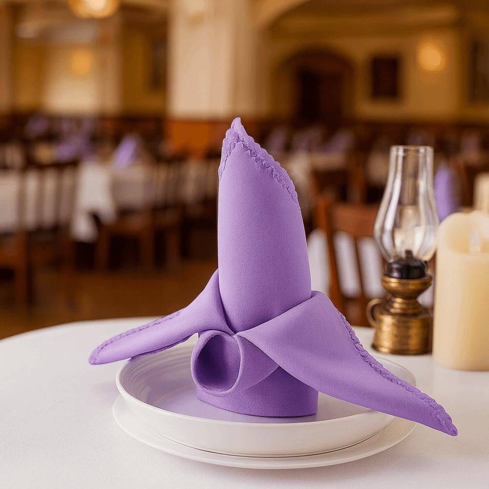 10pcs 30x30cm Table Napkins Washable Smooth Texture Dinner Napkins Multiple Colors Stain-Resistant Cloth Napkins