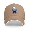 Undertale Sans Character Baseball Cap Black Adjustable Hat with Pixel Art Design for Fans of the Game and Anime Style Fashion