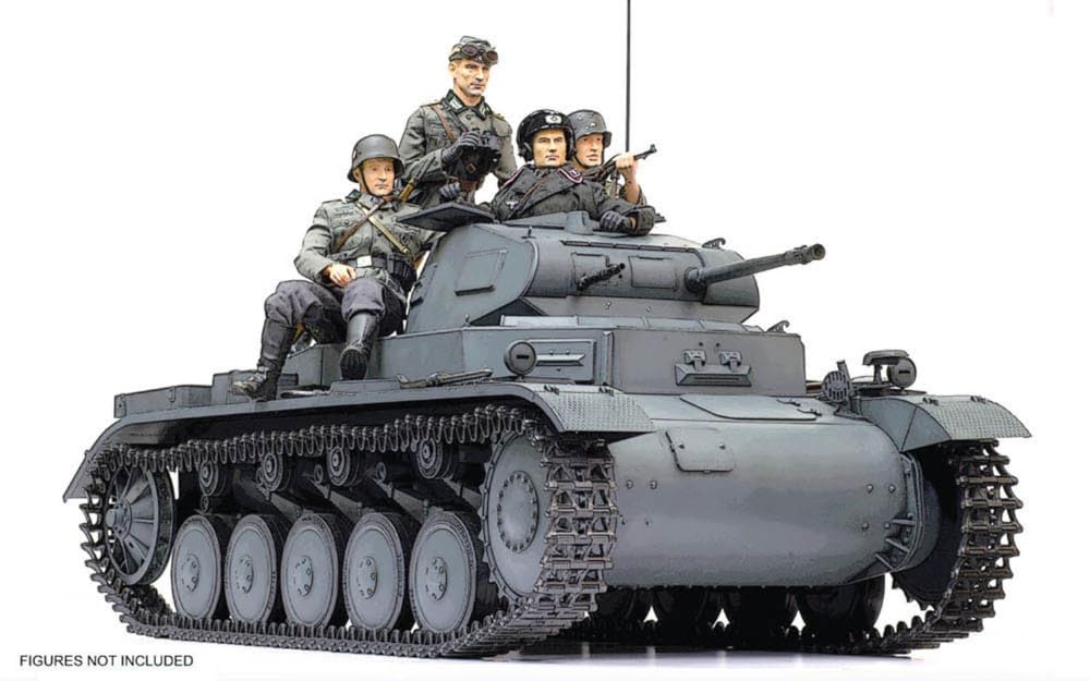 Platz Dragon WW2 Deutscher Leichter Panzer Panzer II B Plastikmodell DR75025 1/6 Ausf.