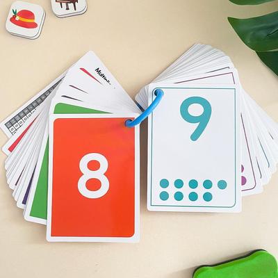 Number Flash Cards 0-25 Math Cards,Addition Subtraction,Flashcards Games for Kids Adults