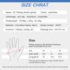 Summer Fishing Gloves Half Finger Breathable Anti-Slip Wear Resistant for Outdoor Sea Lure Sports Training Fitness UV Protection