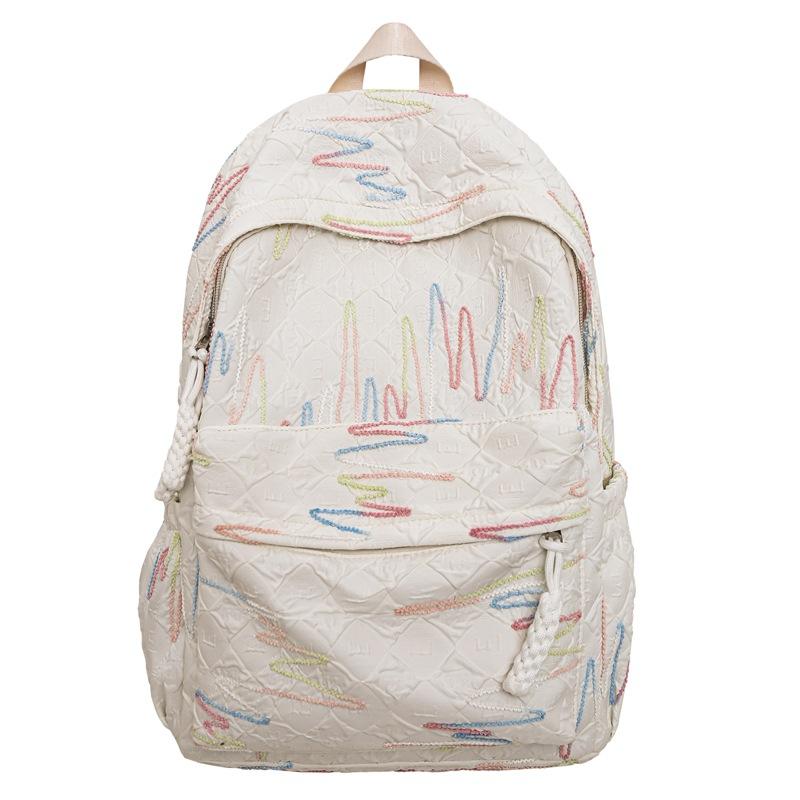 Schoolbag Korean version schoolbag high school girl high value cute sweet backpack female junior high school college student computer travel backpack